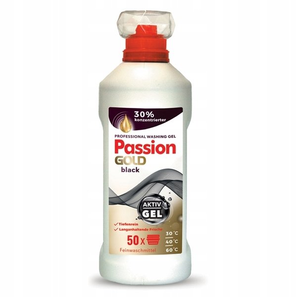 Passion Gold - Żel Do Prania 50 Black A'2L