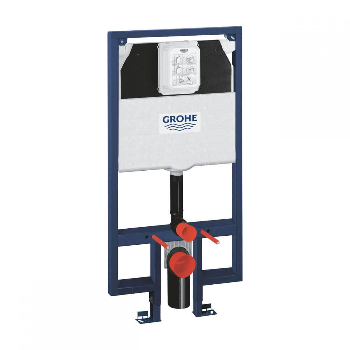 Grohe Rapid SL Stelaż do WC ściennego do małych, wąskich łazienek 38994000