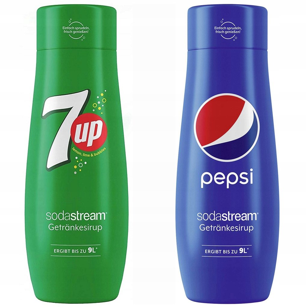 2x Syrop Koncentrat Sodastream 7UP Pepsi