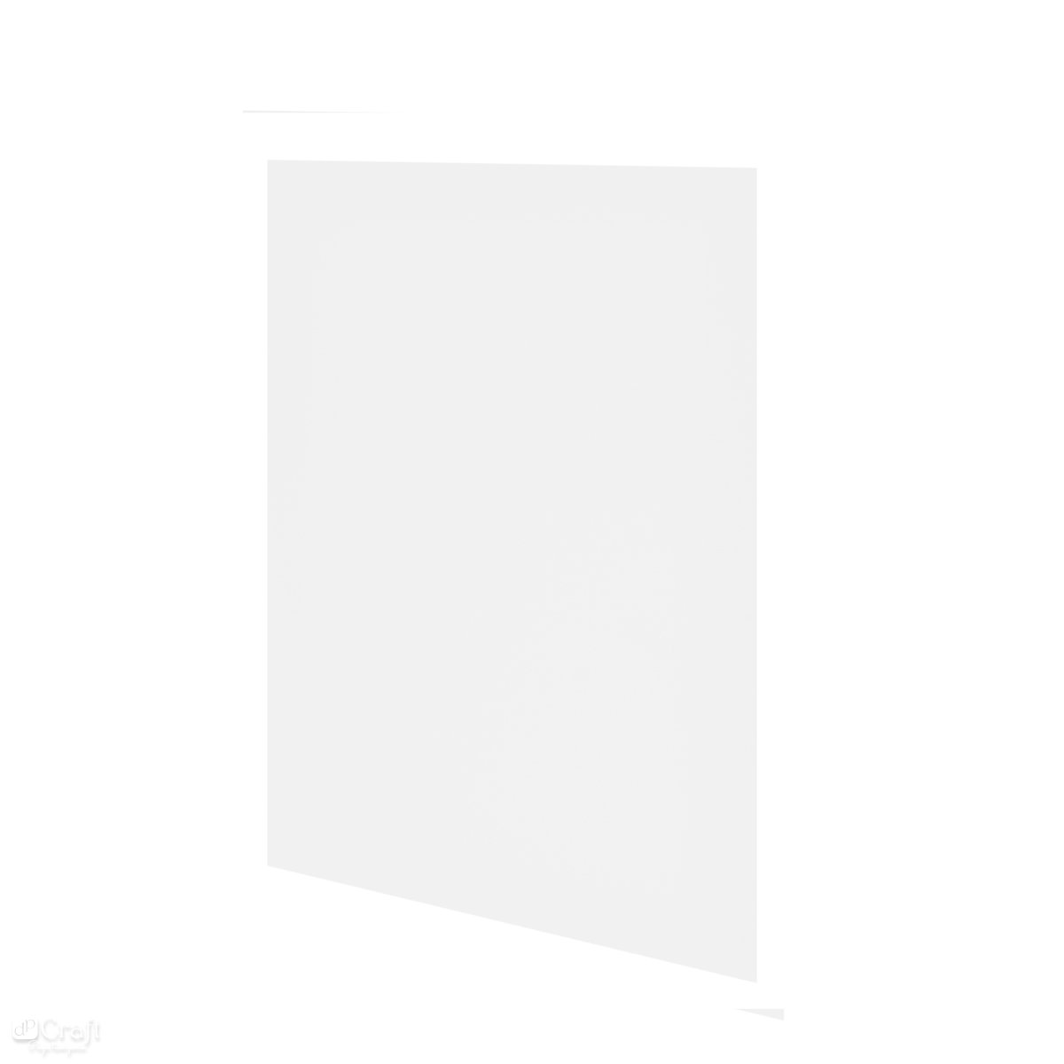 Tablica Malarska - Panel Biały 22,86 X 30,48 cm, 280 G
