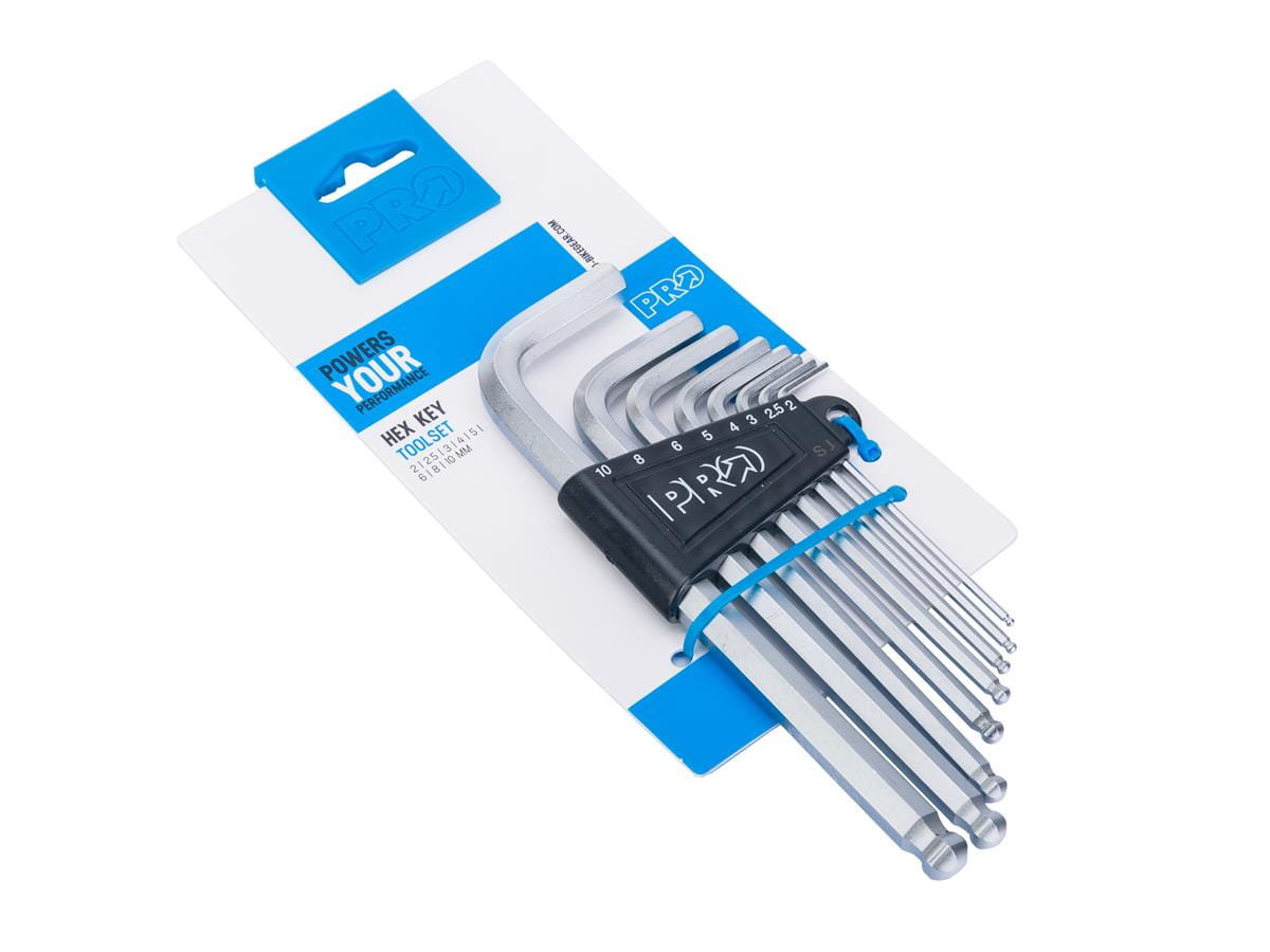PRO inbussschluesselset-częściowy 2/2.5/3/4/5/6/8/10 mm R20RTL0037X