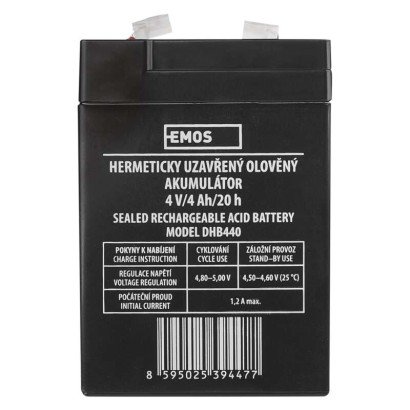 AGM Emos Akumulator 4V 4Ah B9664 B9664