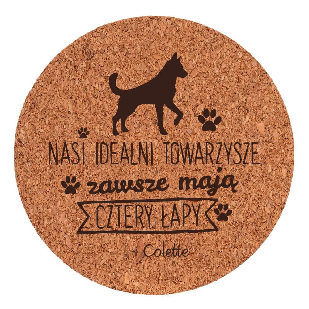 Podkładka Korek - Nasi Idealni Towarzysze (Psy I Koty 23)
