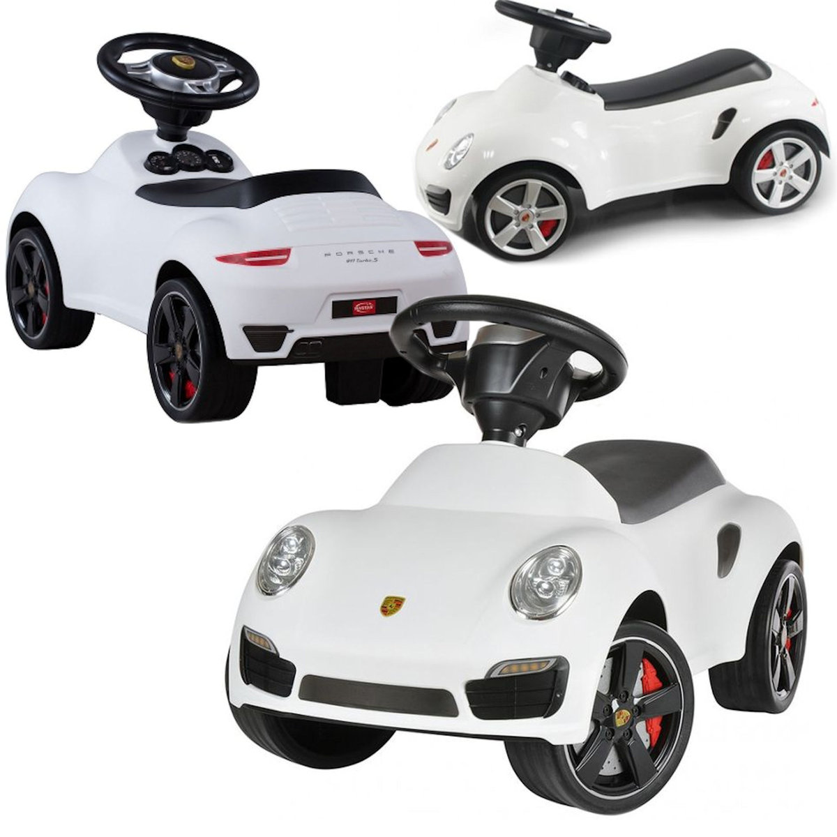 Coil COIL Jeździk Porsche 911 Turbo S biały C0281) C0281-WHITE