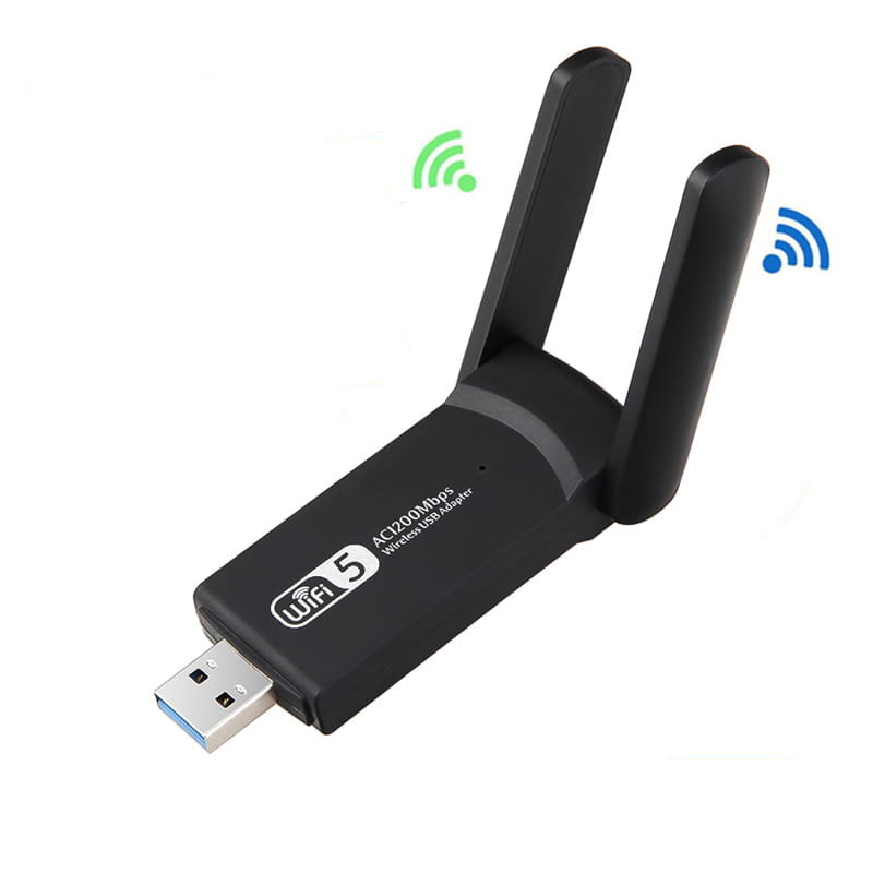 Dwuzakresowa Adapter WiFi na USB 3.0 AC 1200Mbps