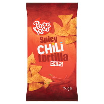 Poco Loco TORILLA CHIPS CHILLI 450G zakupy dla domu i biura! 65095283