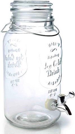 SŁÓJ Z KRANIKIEM SŁOIK SZKLANY DO LEMONIADY WODY