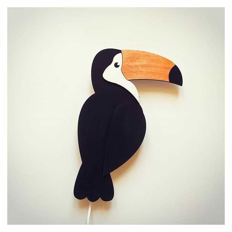 Lampka Tukan LED rozmiar XL/drevniane.pl