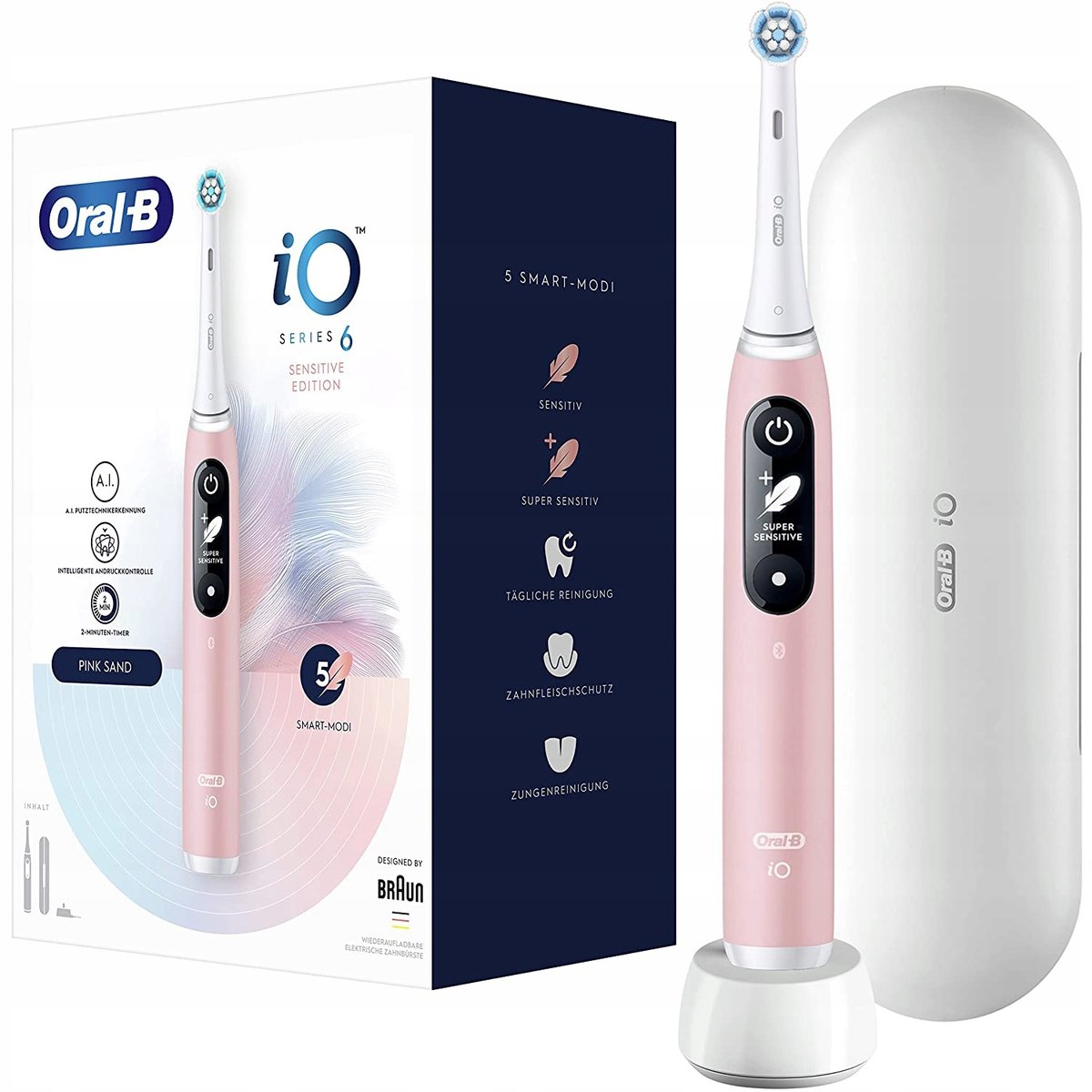 Braun Oral-B iO 6 Sensitive Różowy