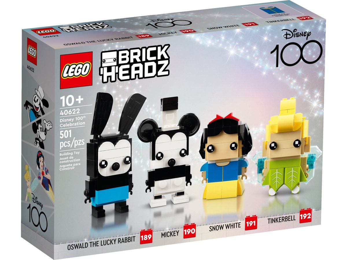 LEGO BrickHeadz Disney - 100. urodziny 40622