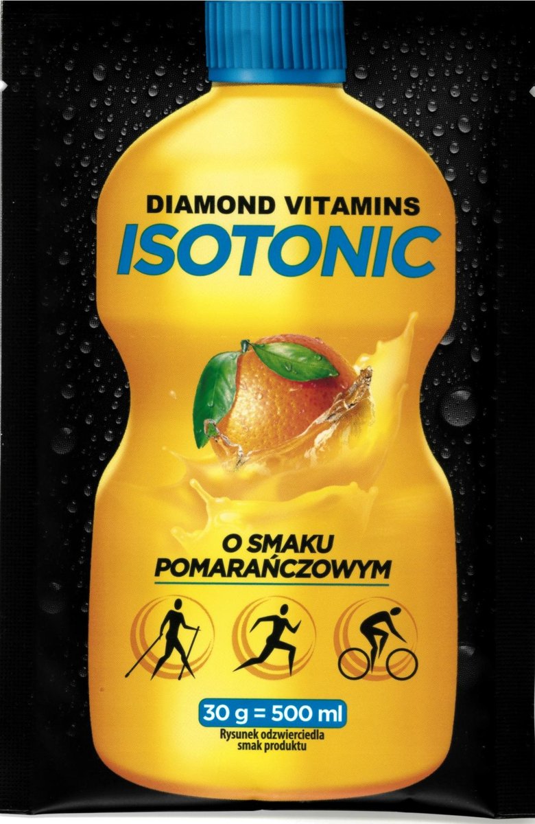 Isotonic o smaku pomarańczowym.500 ml