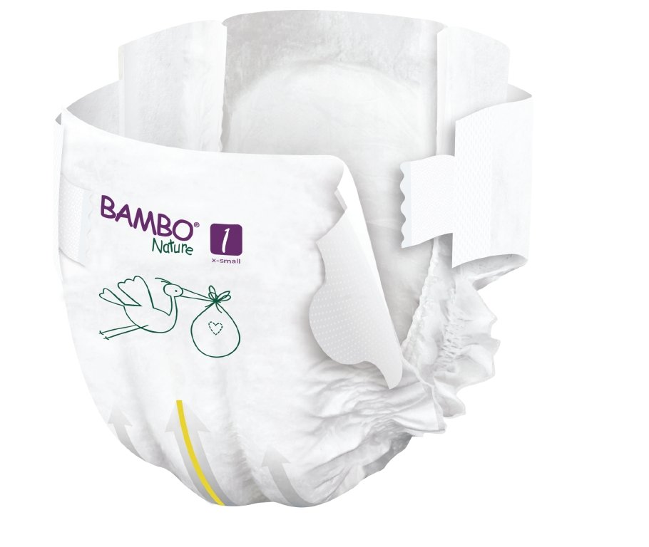 Bambo Nature Pieluszki 1 Newborn 2-4 kg 22 szt.