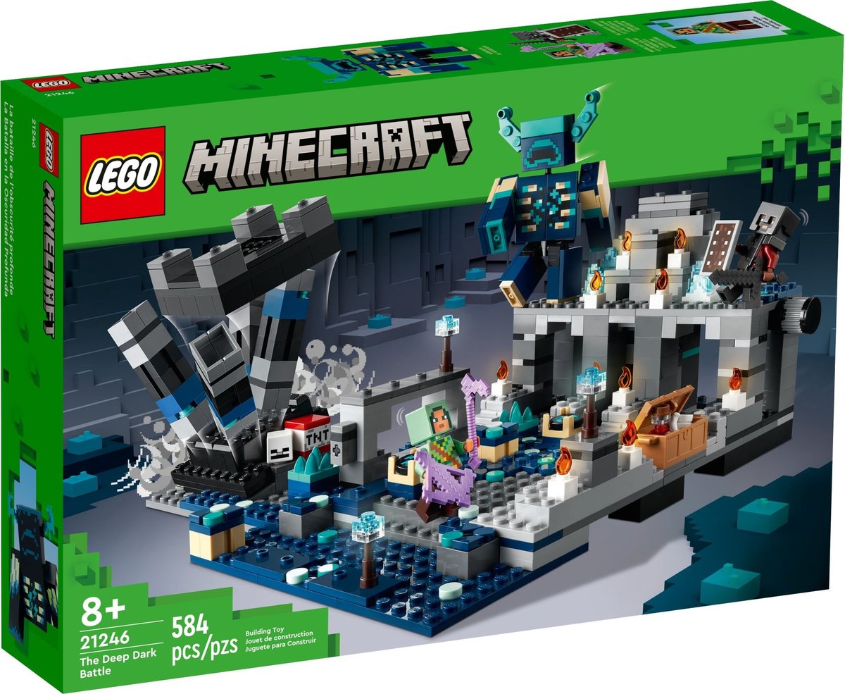 LEGO Minecraft BITWA W MROCZNEJ GŁĘBI 21246