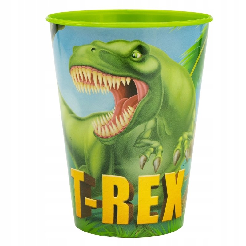 DINOZAURY T-REX kubek kubeczek szklanka 260ML