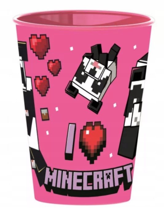 MINECRAFT kubek kubeczek szklanka 260ML