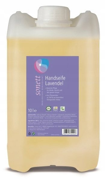 Sonett Ręcznie mydła lawenda kanister 10 L  SONET DE3029