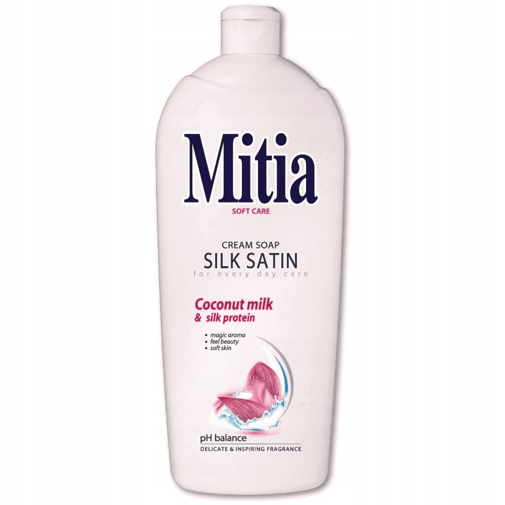 Mitia Kremowe mydło Jedwabista satyna - Silk Satin Cream Soap (wymienny wkład) Kremowe mydło Jedwabista satyna - Silk Satin Cream Soap (wymienny wkład)