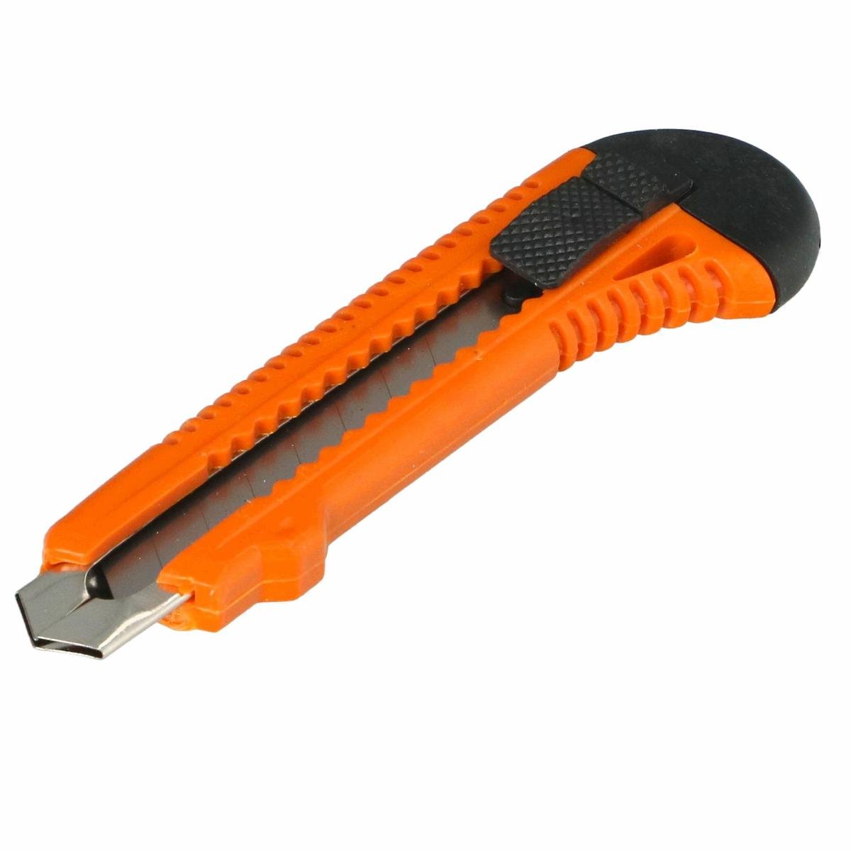 FASTER TOOLS nóż z ostrzem łamanym 18mm, metalowe prowadzenie