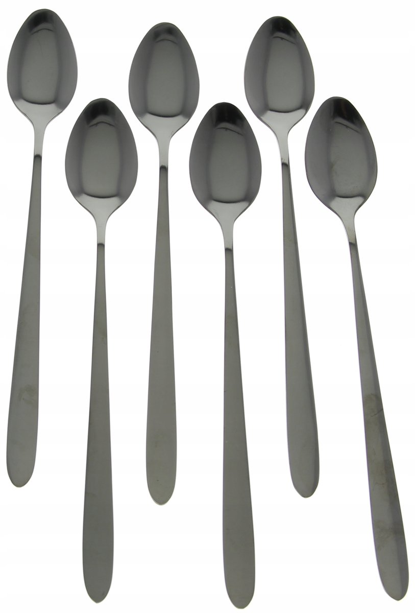 NoName Šaukšteli rinkinys Latte Black 6 vnt