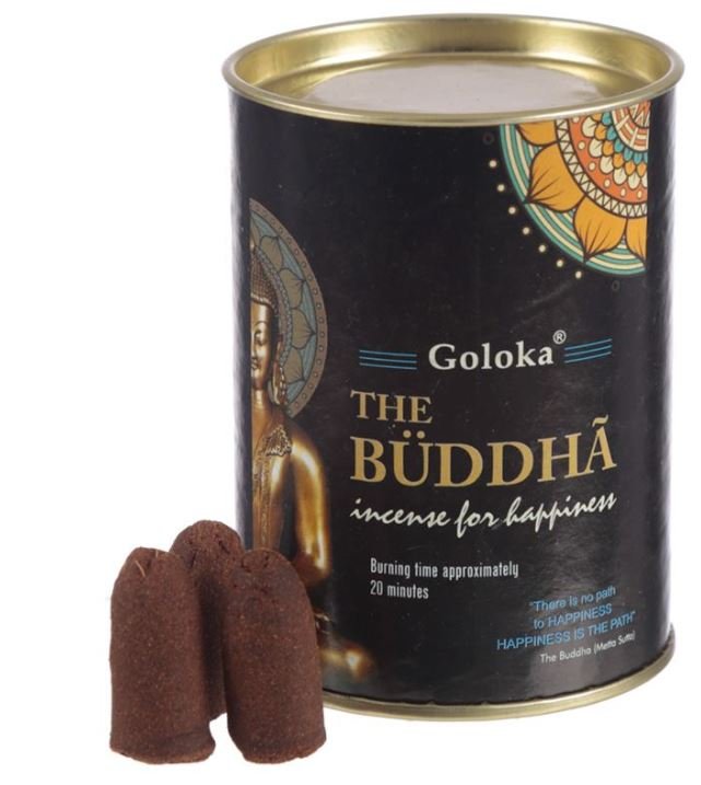GOLOKA Kadzidełka stożkowe Backflow BUDDHA Goloka (przepływ zwrotny)