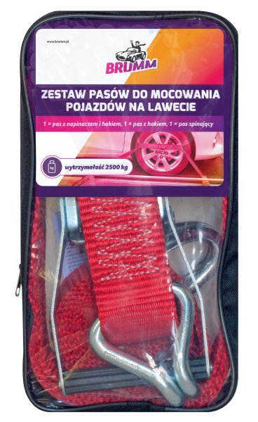 BRUMM PASY DO MOCOWANIA POJAZDÓW NA LAWECIE