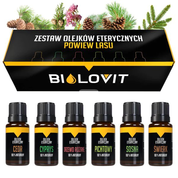 Powiew Lasu zestaw olejków eterycznych Biolavit