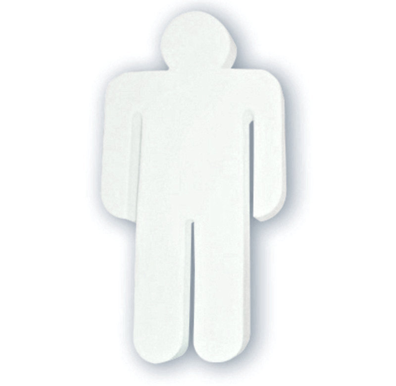 Decopatch figurka mężczyzna z uwydatnionym karton 20,5 cm wysokość AC223O