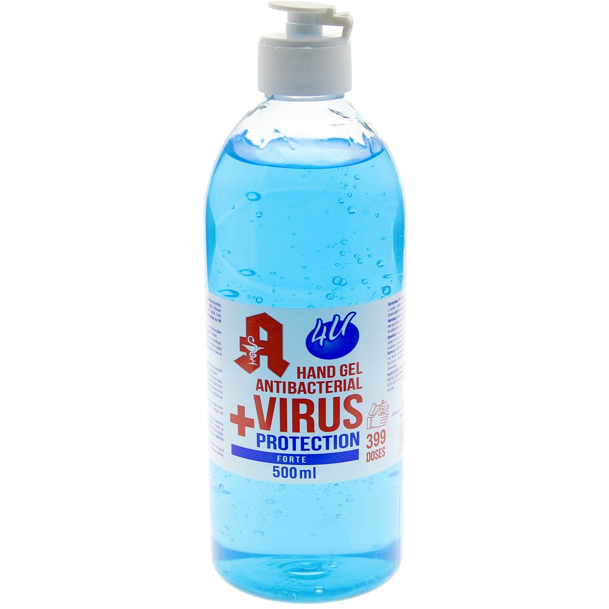 żel do mycia rąk bez użycia wody 500ml m2