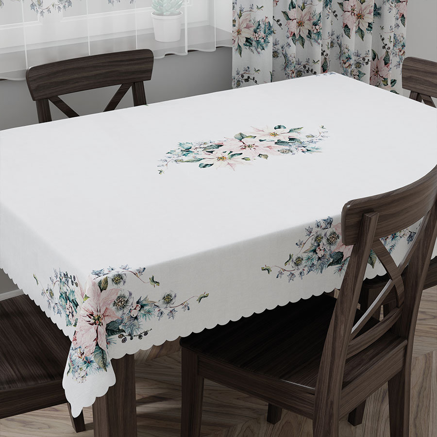 Obrus / Bieżnik / Serweta Gwiazda Betlejemska 140X180 Pbn010-C02