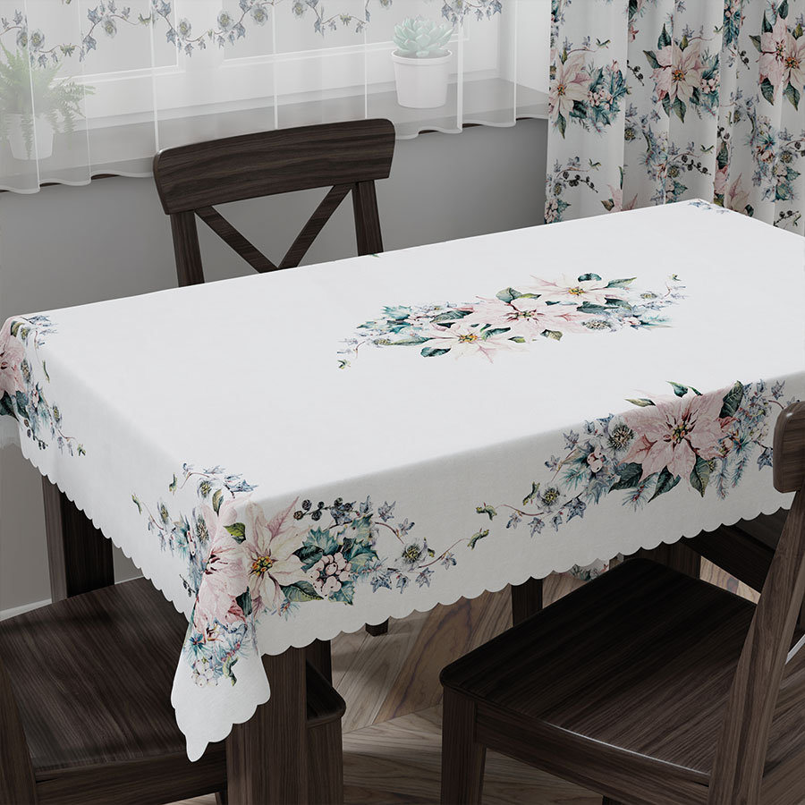Obrus / Bieżnik / Serweta Gwiazda Betlejemska 110X160 Pbn010-C02