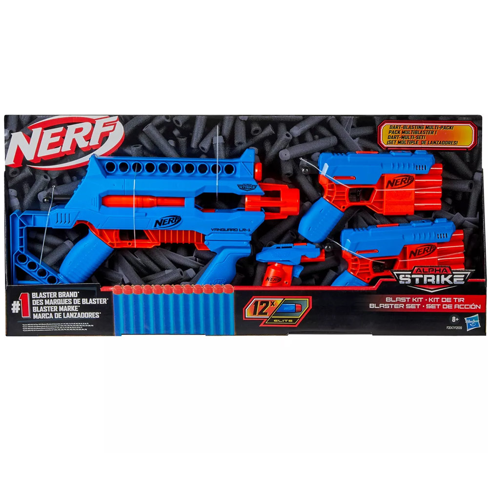 Zestaw Nerf Alpha Strike Blaster Set