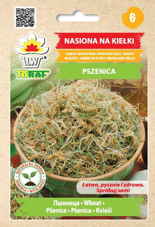 Toraf KIEŁKI Pszenica nasiona 50g 01228