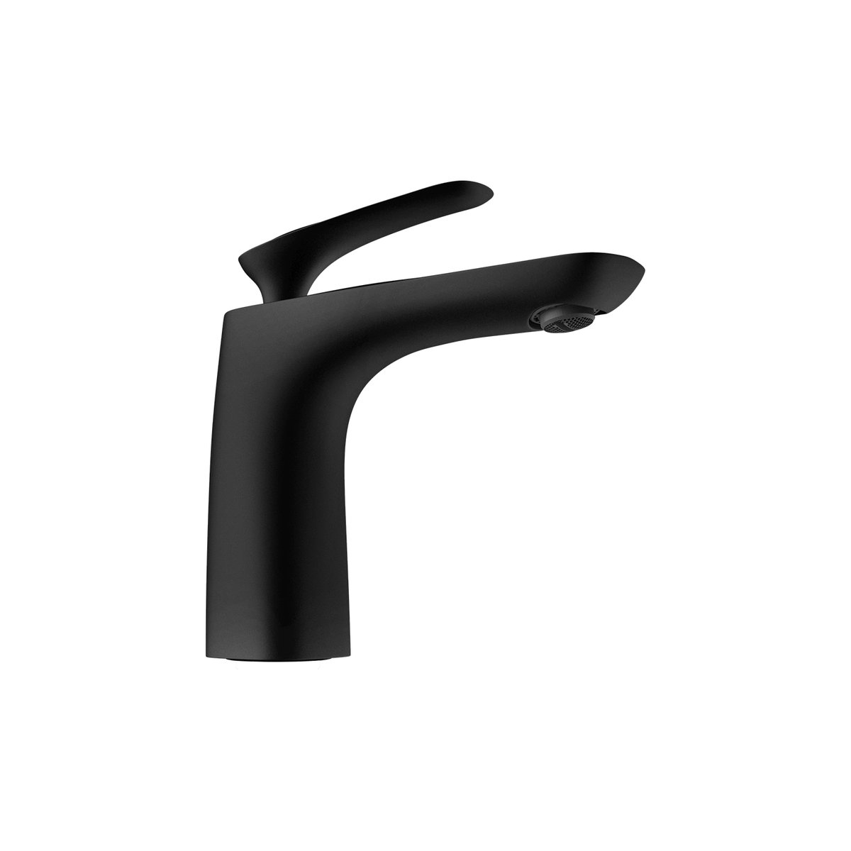 Bateria umywalkowa niska WH-611 CZARNA