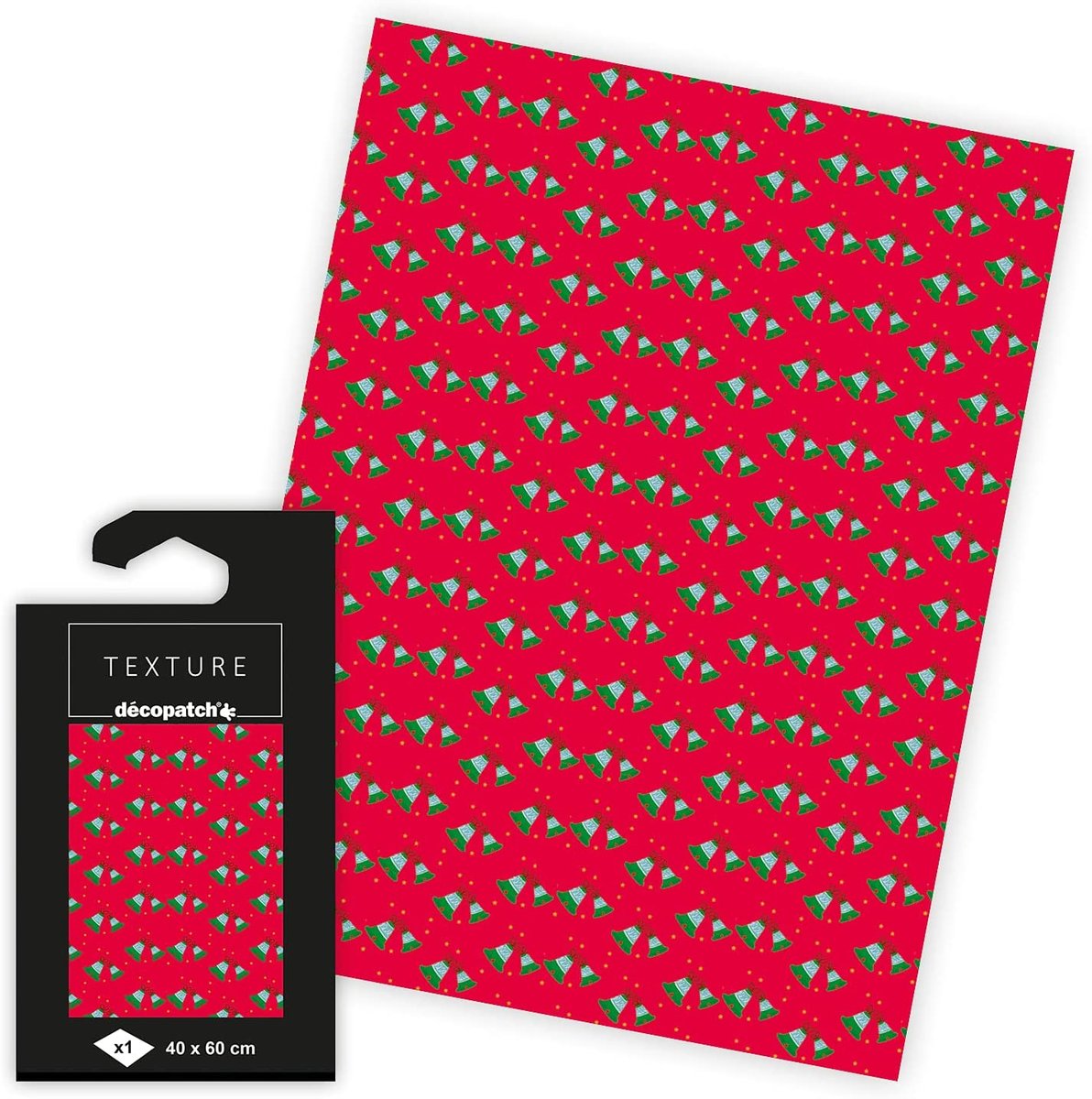Papier Do Decoupage Teksturowany Bn 40 X 60 Cm Na Blistrze Td 821, Decopatch