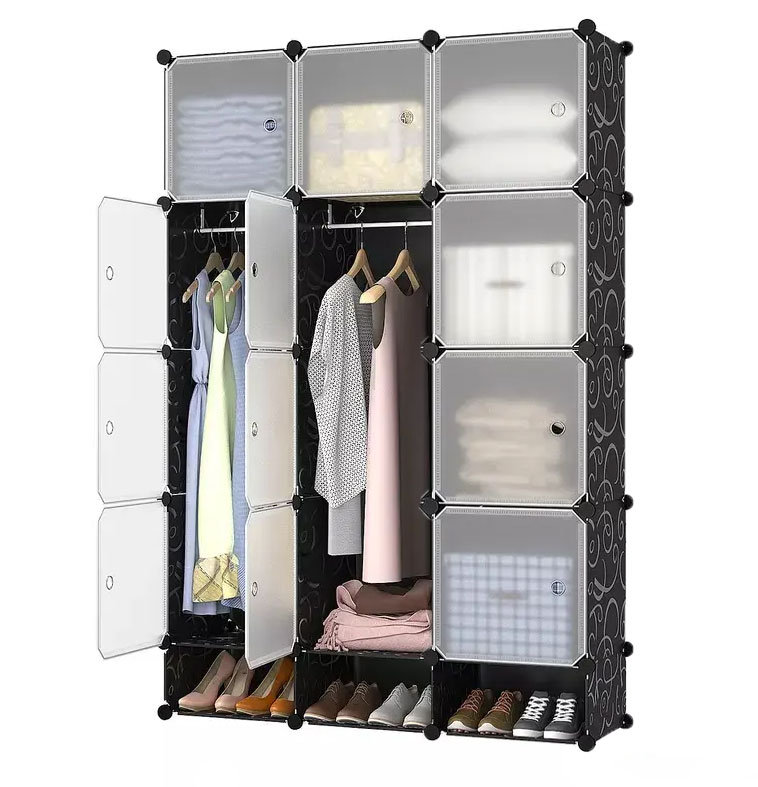 Modułowa Szafka Półki Regał Szafa Meble Garderoba