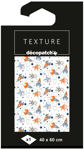 Papier Do Decoupage Teksturowany 40 X 60 Cm Td864C, Decopatch