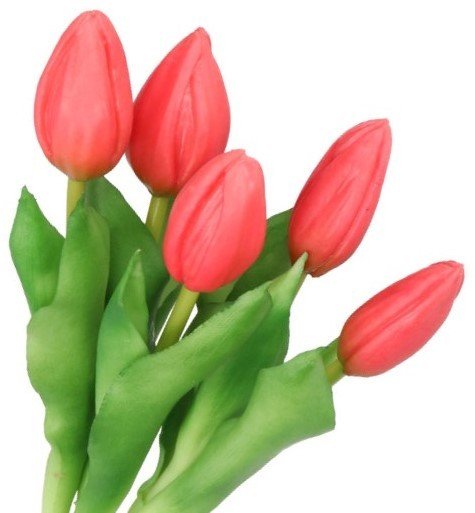 Tulipany Bukiet Tulipanów Kwiaty Gumowe Jak Żywe