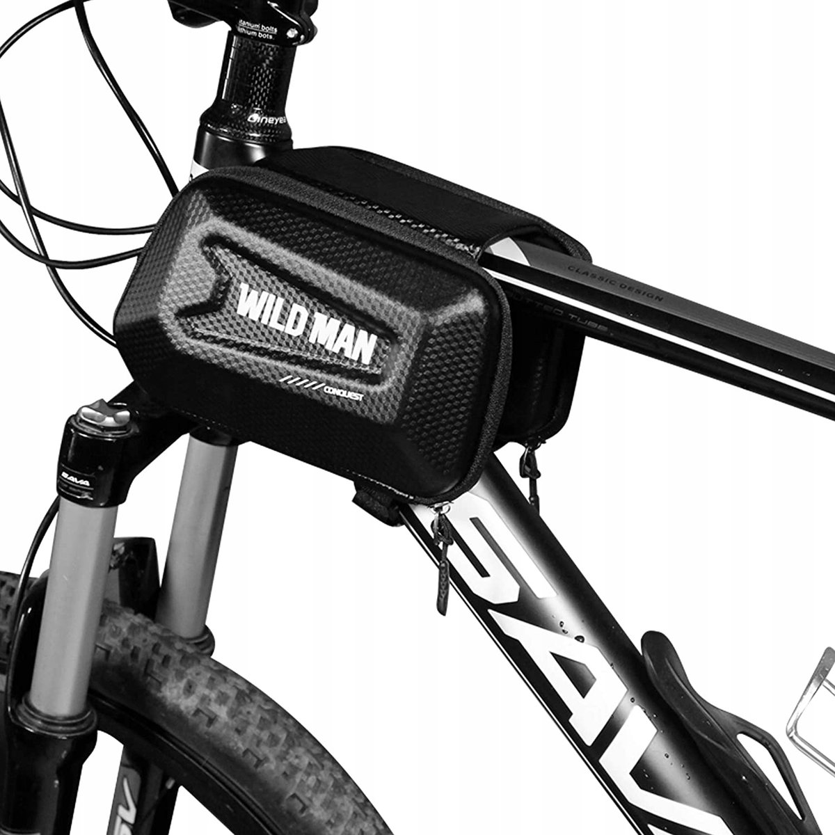 Wodoodporna Sakwa Etui Rowerowa Ramę Wild Man 1L, bikepacking