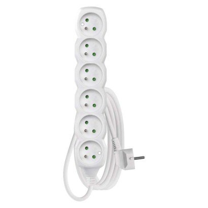 Extension cable 6Z 3m white
