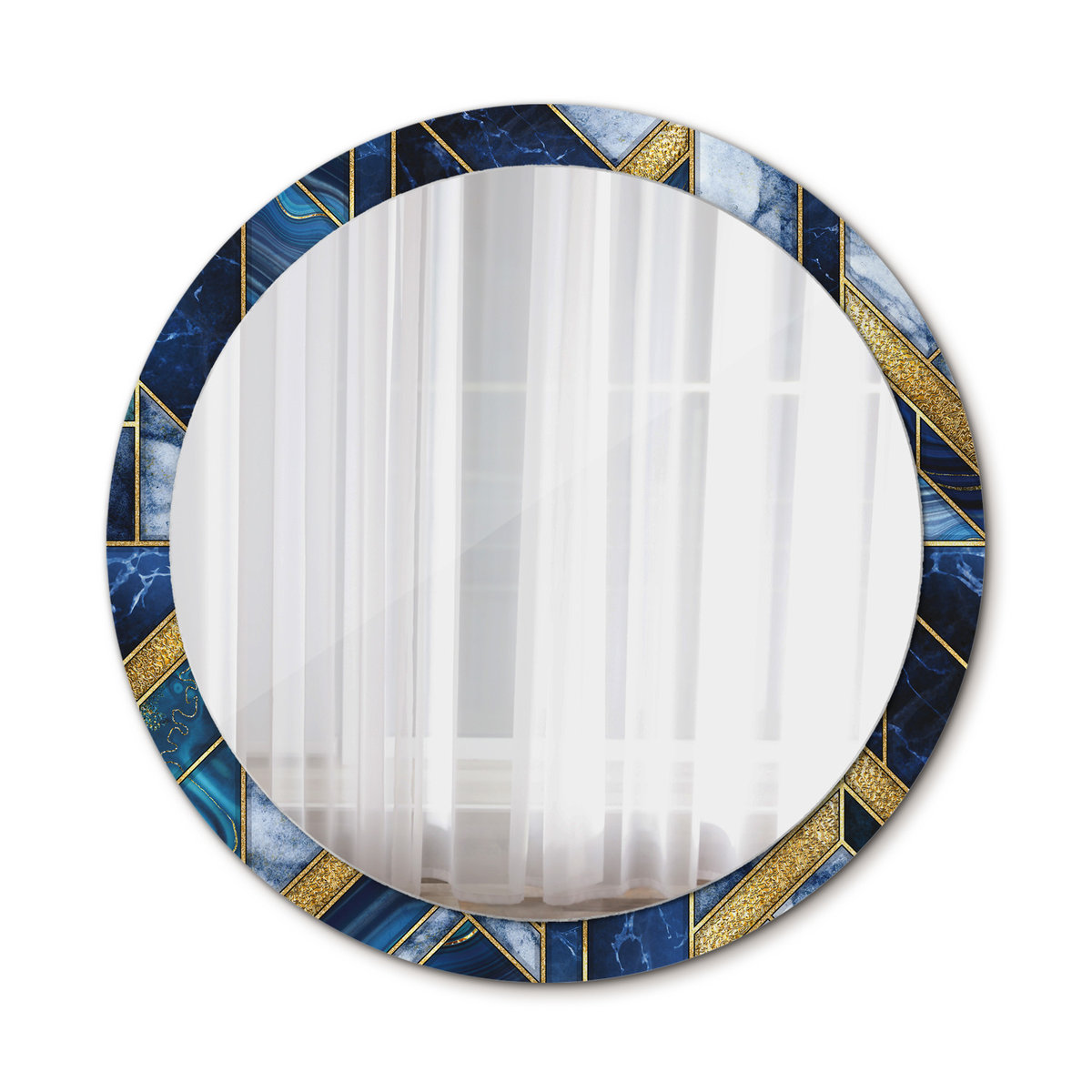 Ścienne Lustro Łazienkowe Nowoczesny marmur 100cm