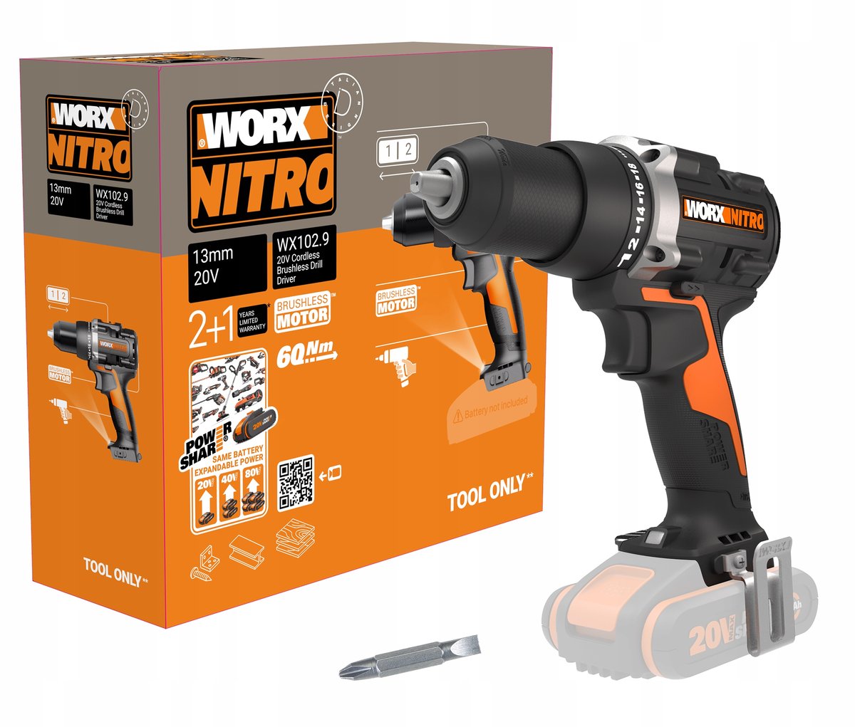 WORX Wiertarko-wkretarka WX102.9