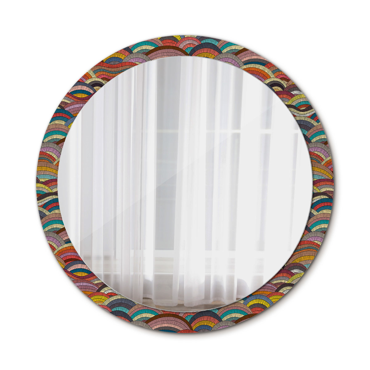 Lustro do Wizaż Wiszące Ornament 100cm