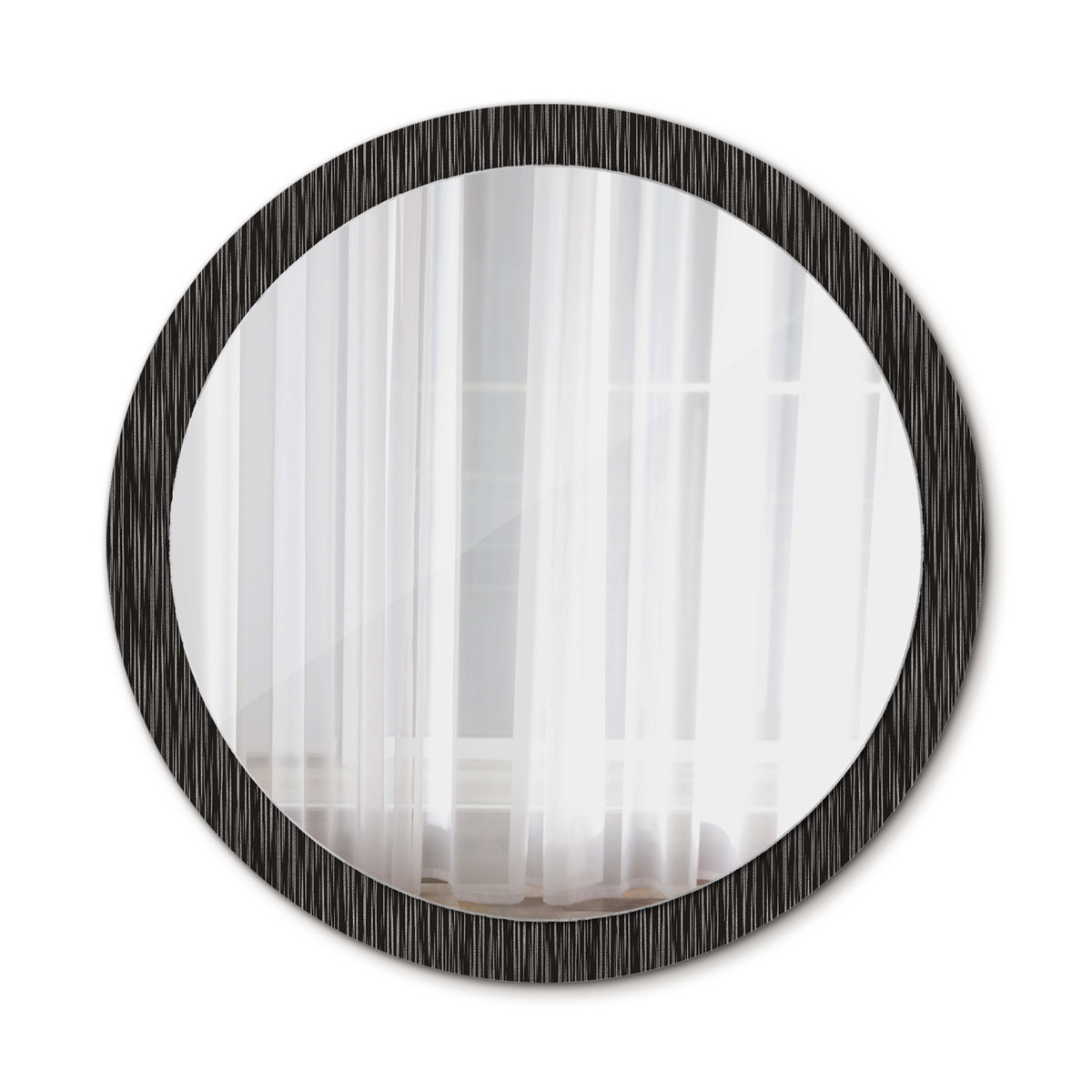 Nowoczesne Lustro Abstrakcja 100cm