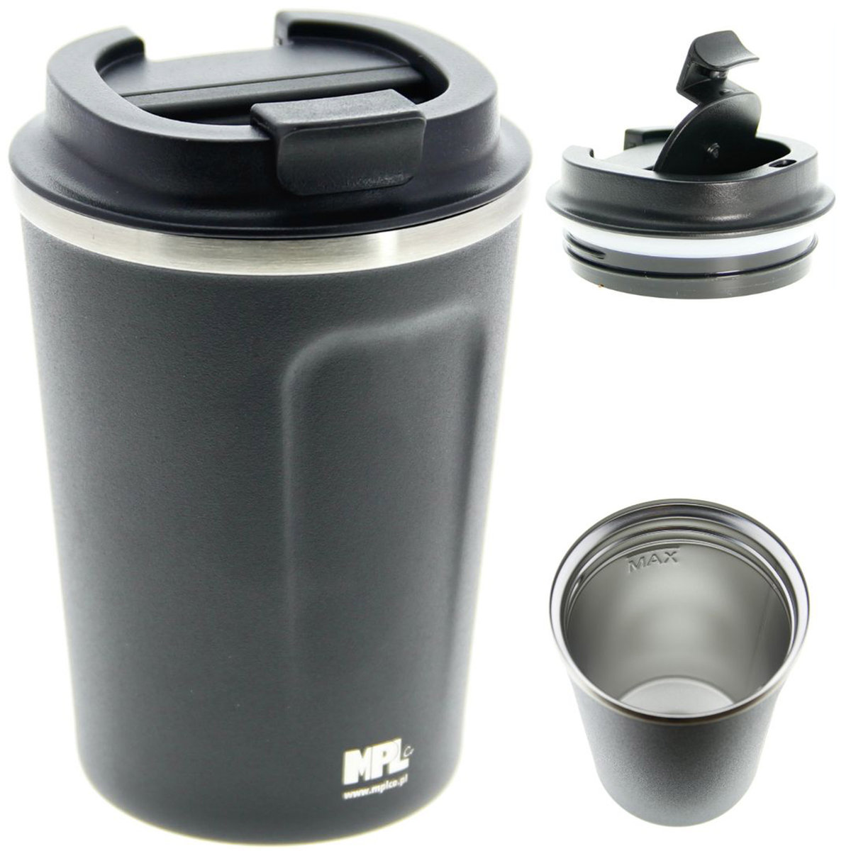 Kubek Termiczny Termos 350ml Do Auta Podróżny