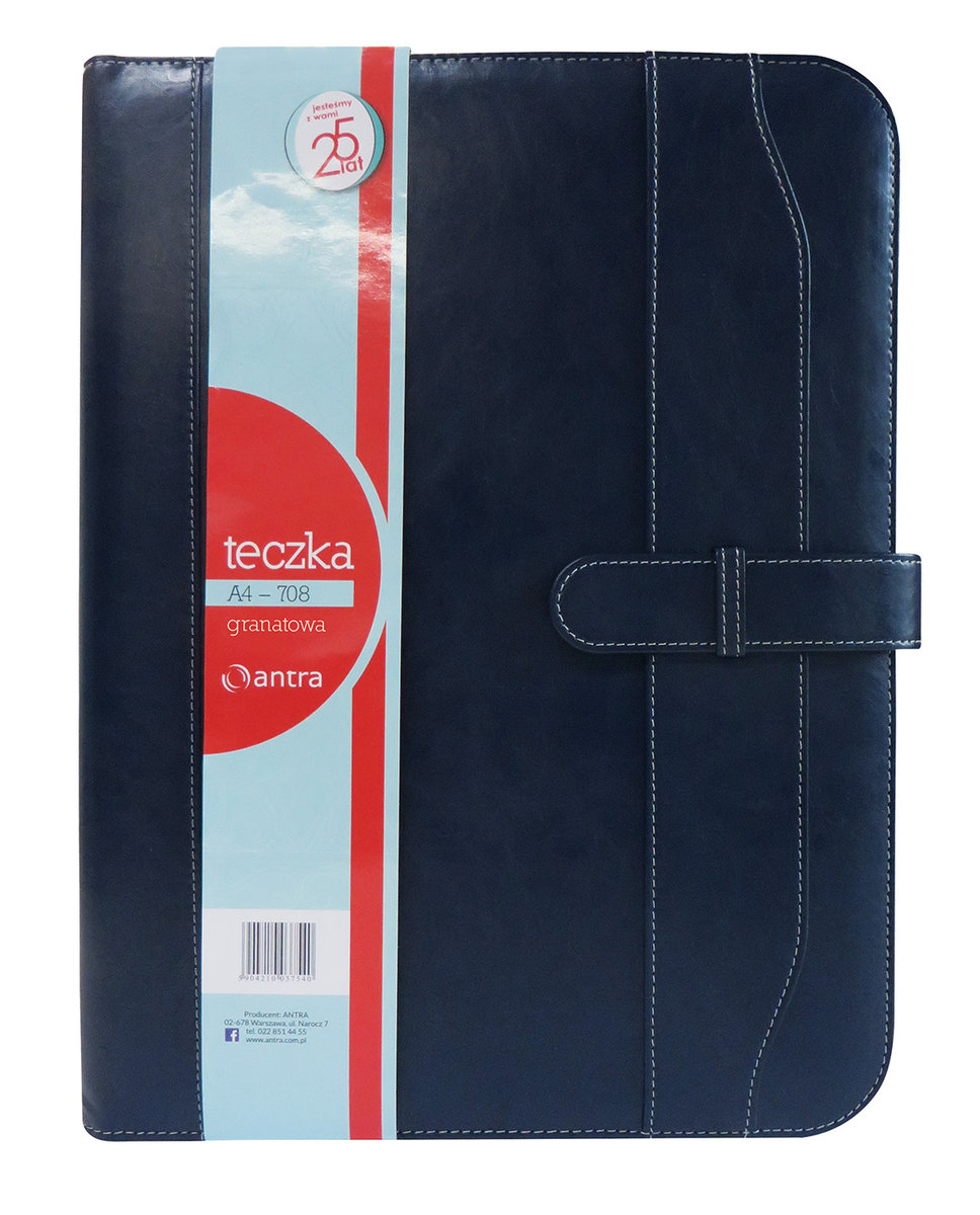 Antra  Teczka A4 granatowa 718