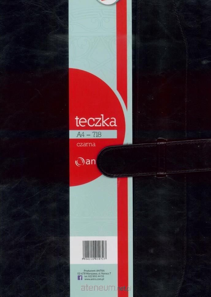 Antra Ryszard Polubiec Antra, teczka, czarna