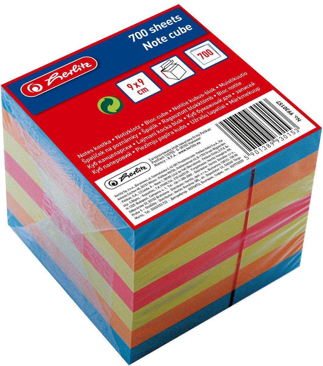 HERLITZ Sp. z o.o. Big Notes, kostka, 700 kartek