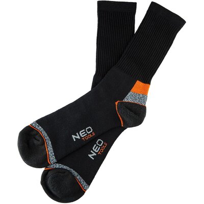 NEO-TOOLS Skarpeta robocza, ściągacz żebrowy,wysoka, rozmiar 39-42 TOP-82-350