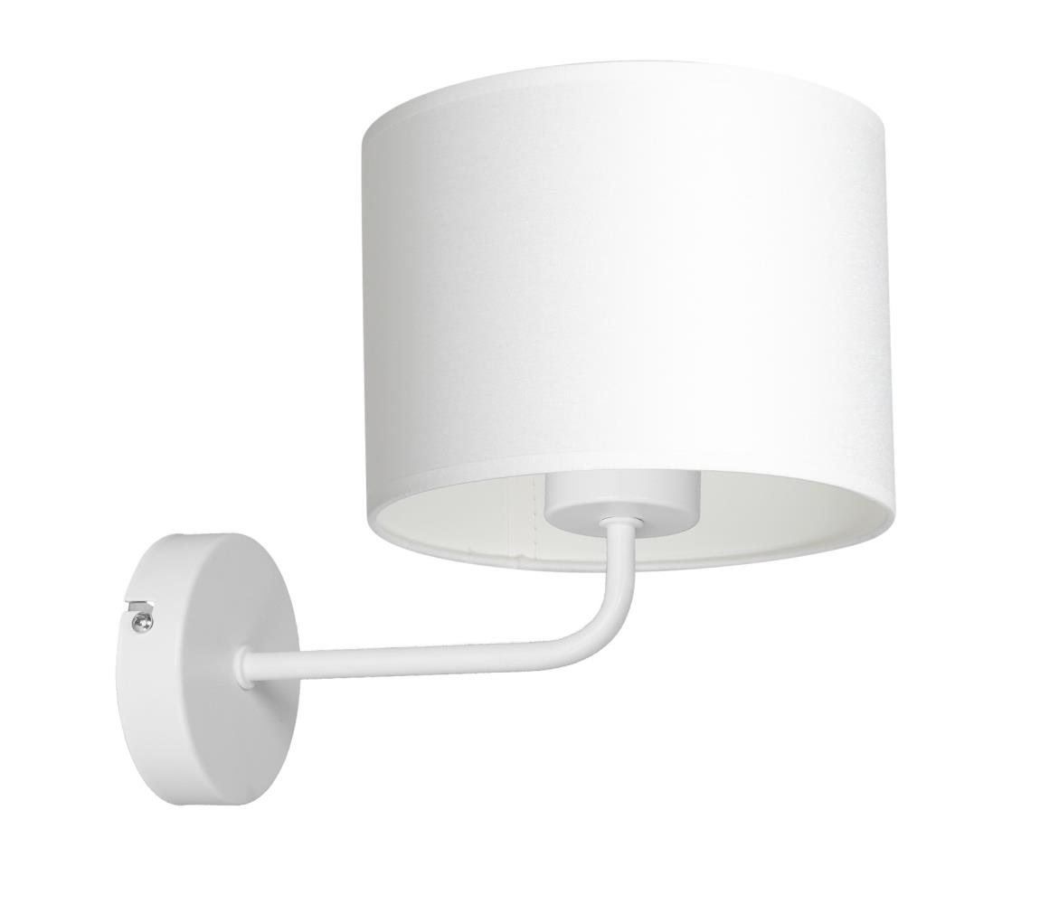Kinkiet Soho, cylindryczny, biały