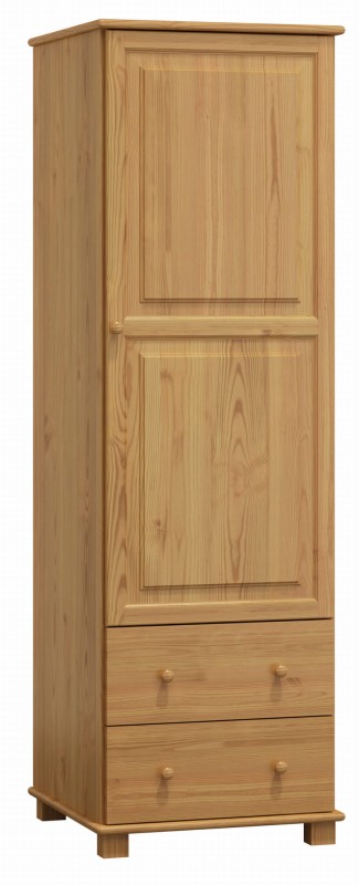 Szafa sosnowa 1D nr4 wieszak olcha